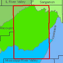 Zoom of Macoupin county