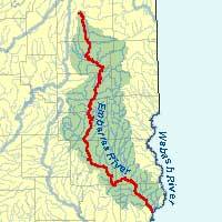Detailed River Map