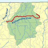Detailed River Map